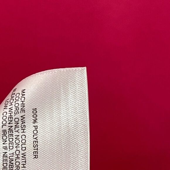 Express LADYGANG Collaboration Satin Silky Hot Pink Button Blazer Jacket Top - Picture 7 of 7